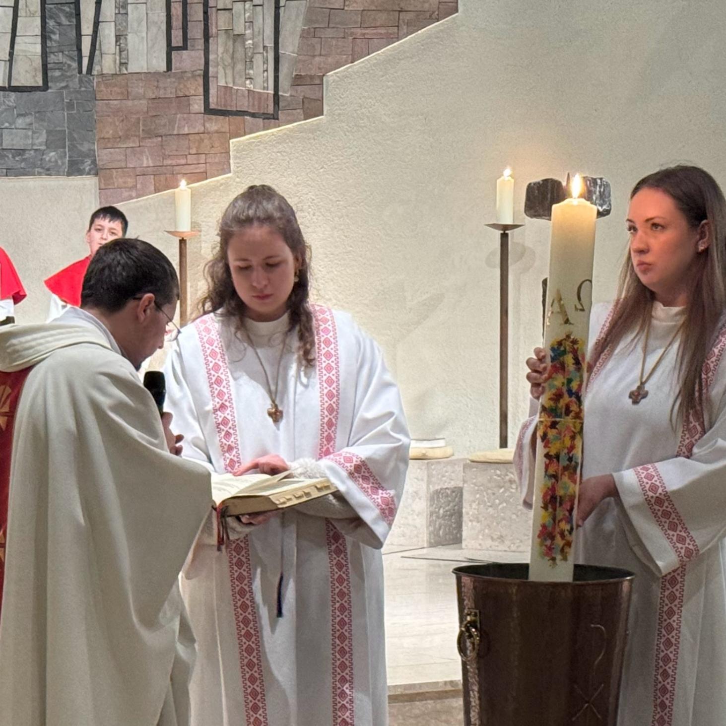 Segnung des Taufwassers