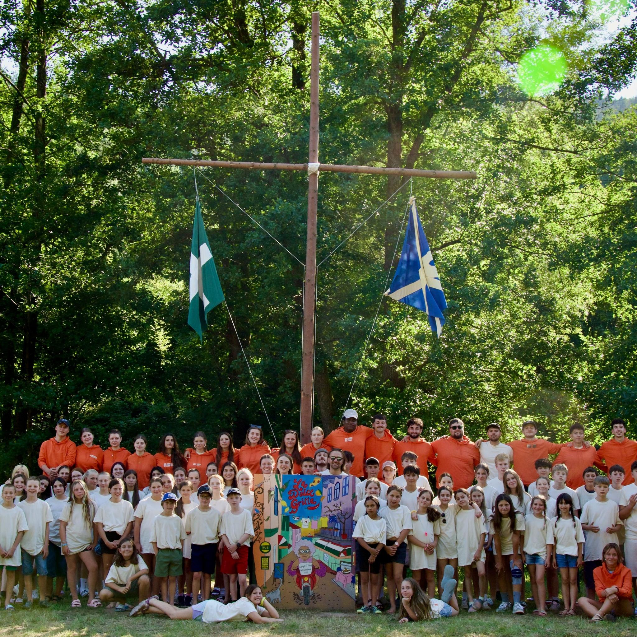 Gruppenfoto Zeltlager 2026