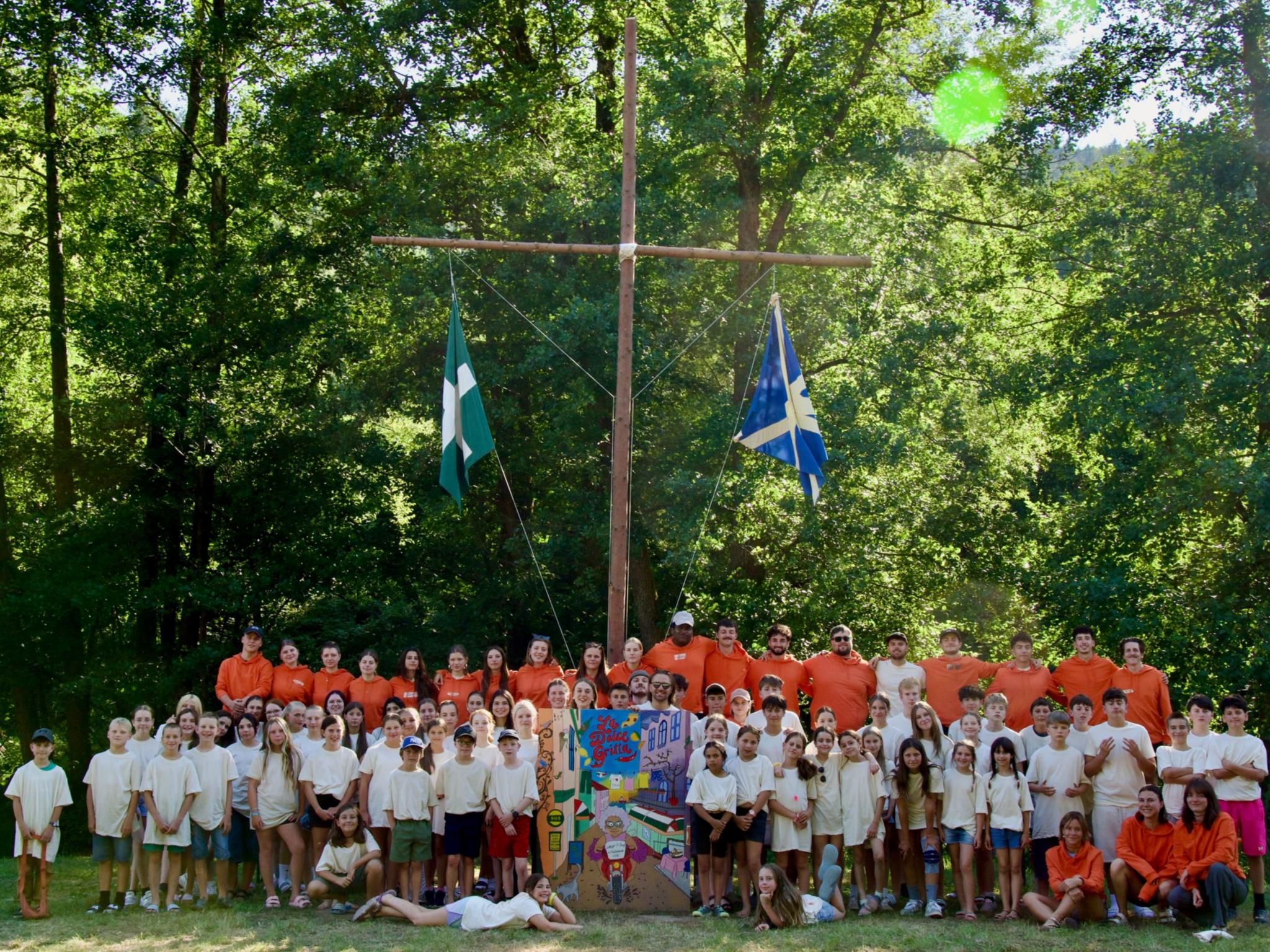 Gruppenfoto Zeltlager 2026