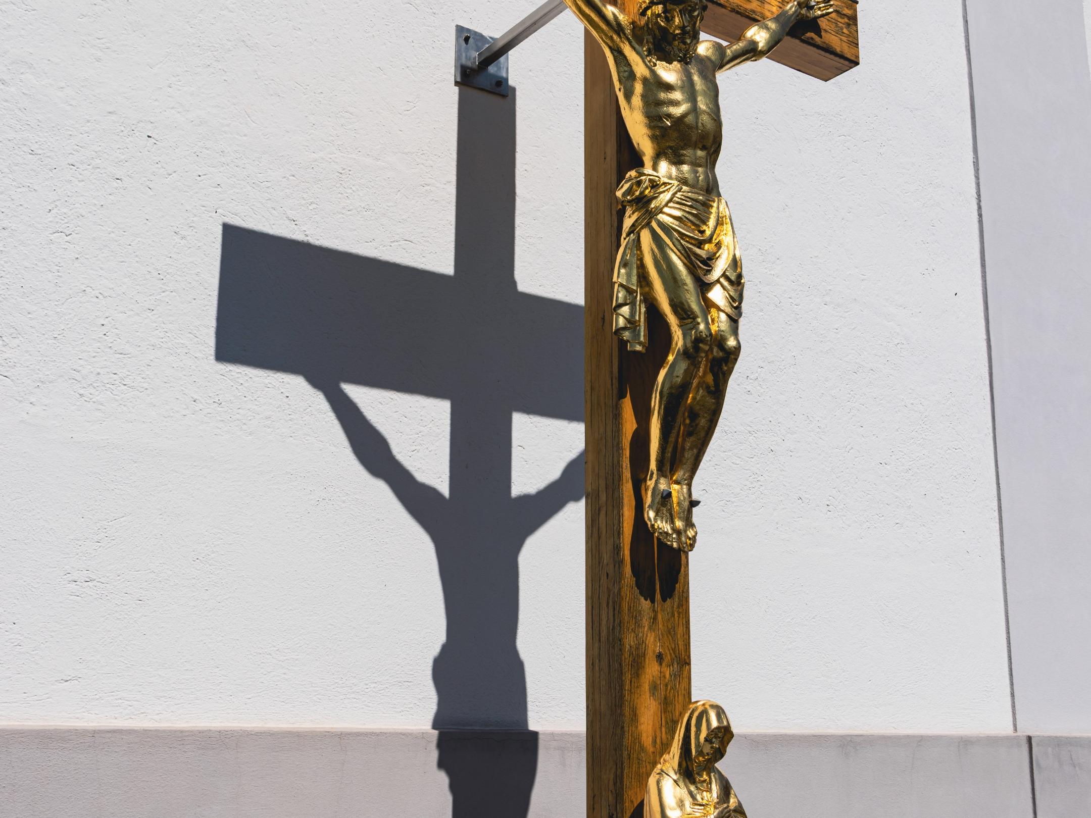 Jesus am Kreuz