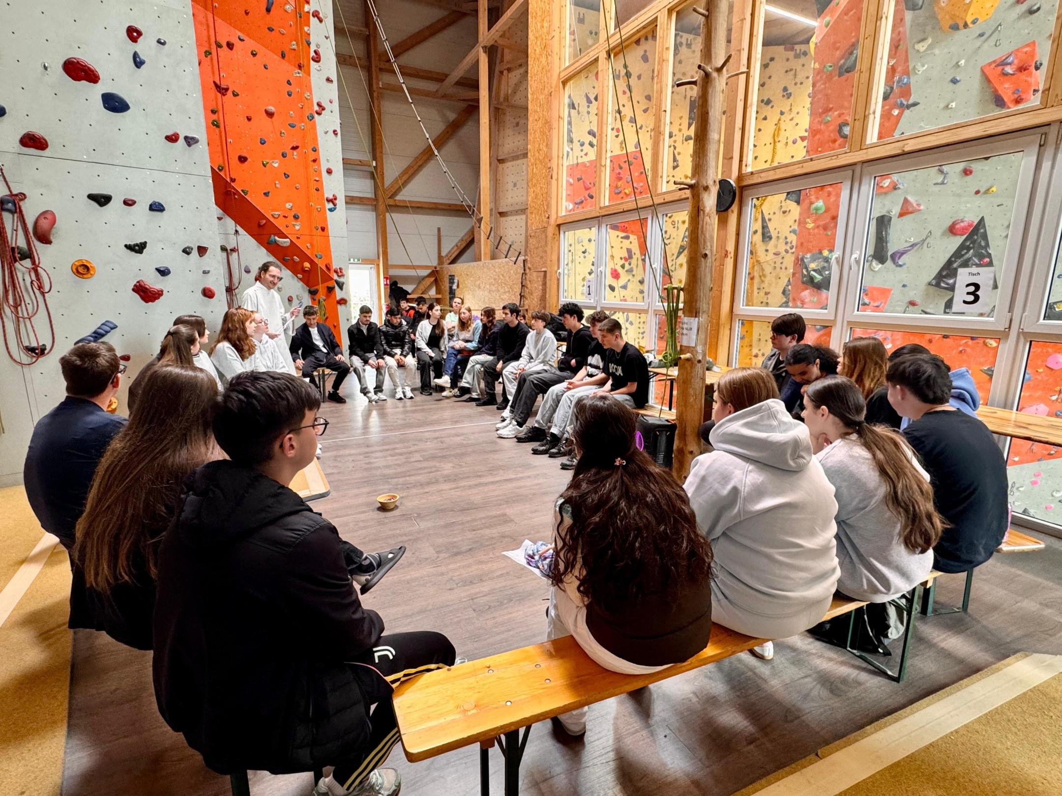 Himmelfahrtsgottesdienst in der Kletterhalle 2026