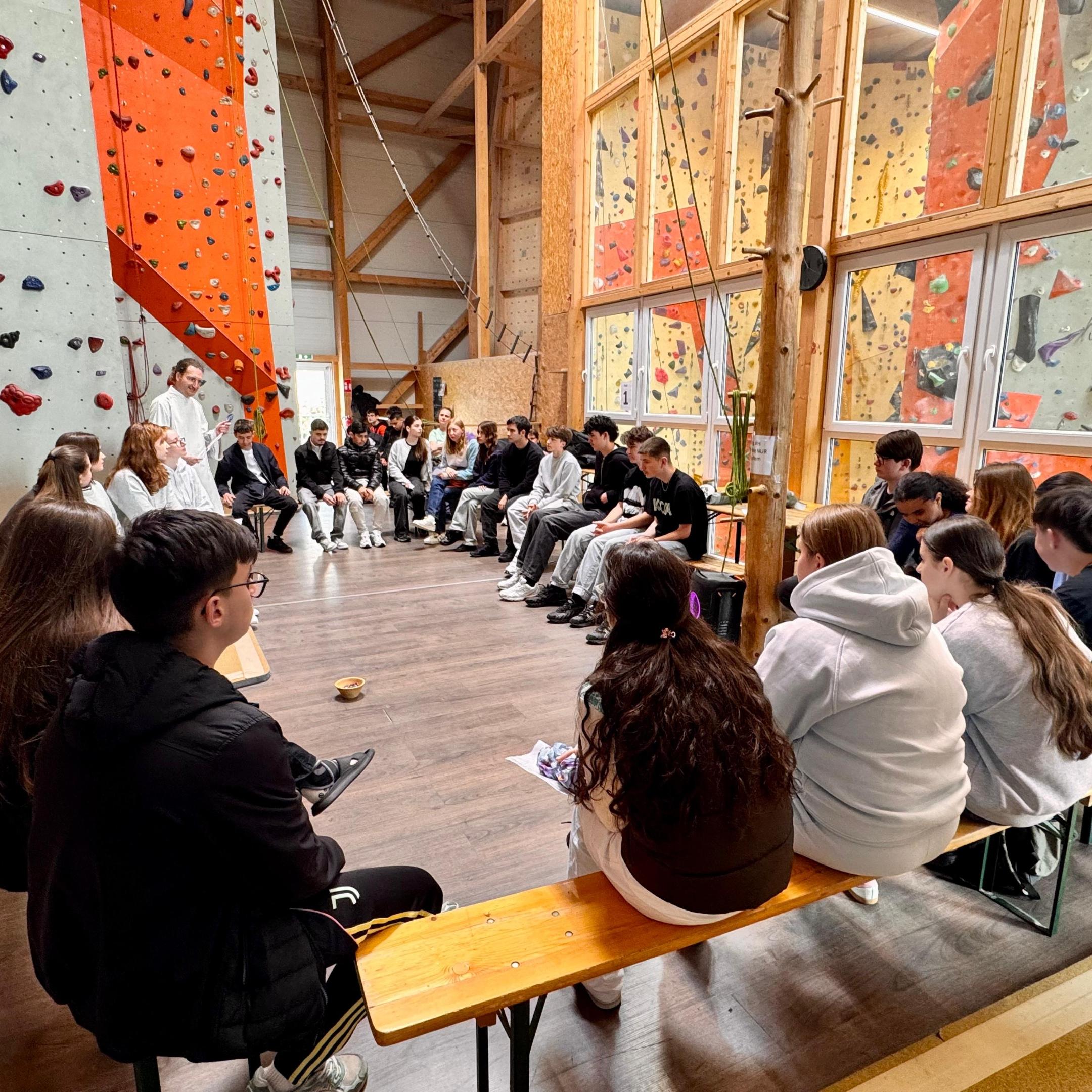 Himmelfahrtsgottesdienst in der Kletterhalle 2026