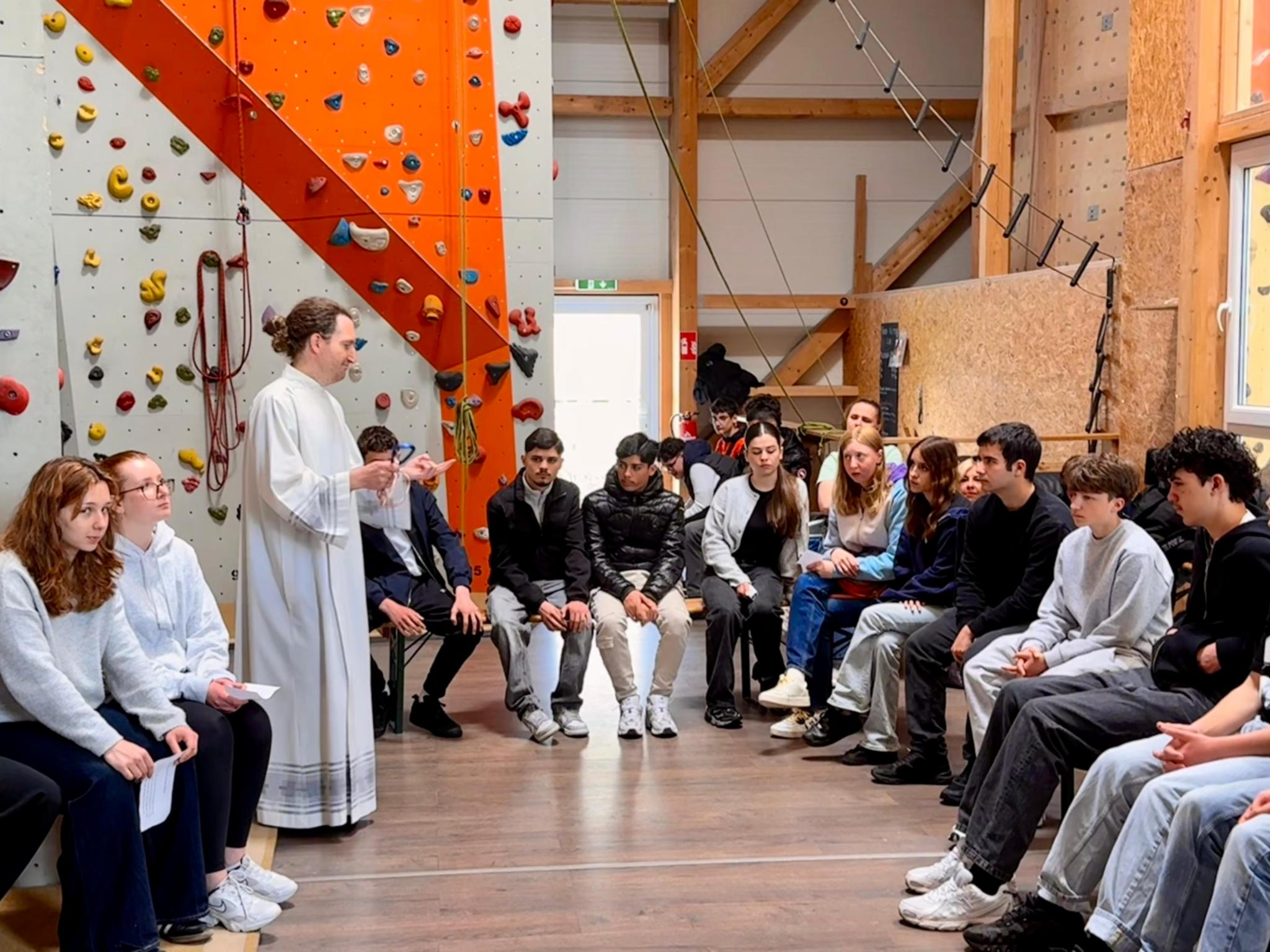 Himmelfahrtsgottesdienst in der Kletterhalle 2026