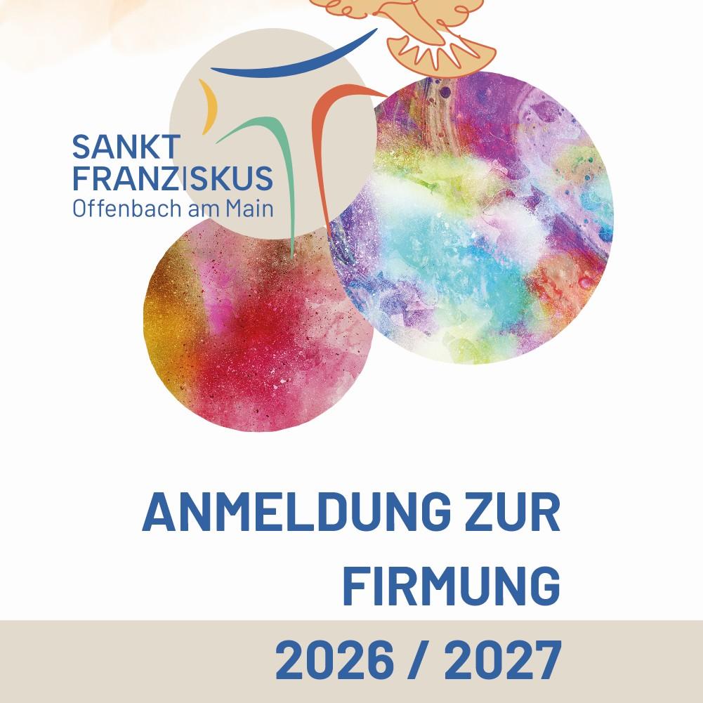 Anmeldung zur Firmung 2026_27
