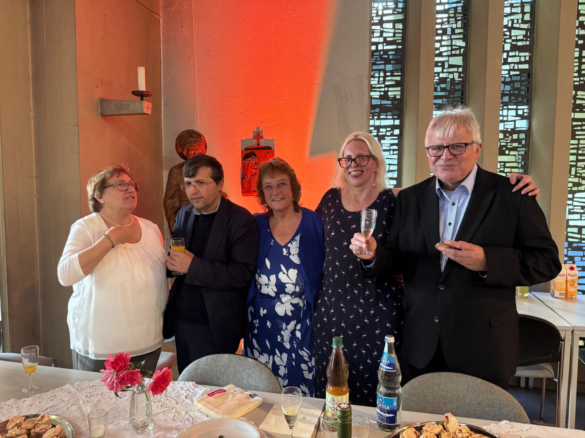 Beisammensein nach dem Gottesdienst