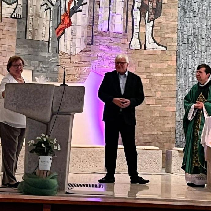 Dank an Pfarrer Lucaci