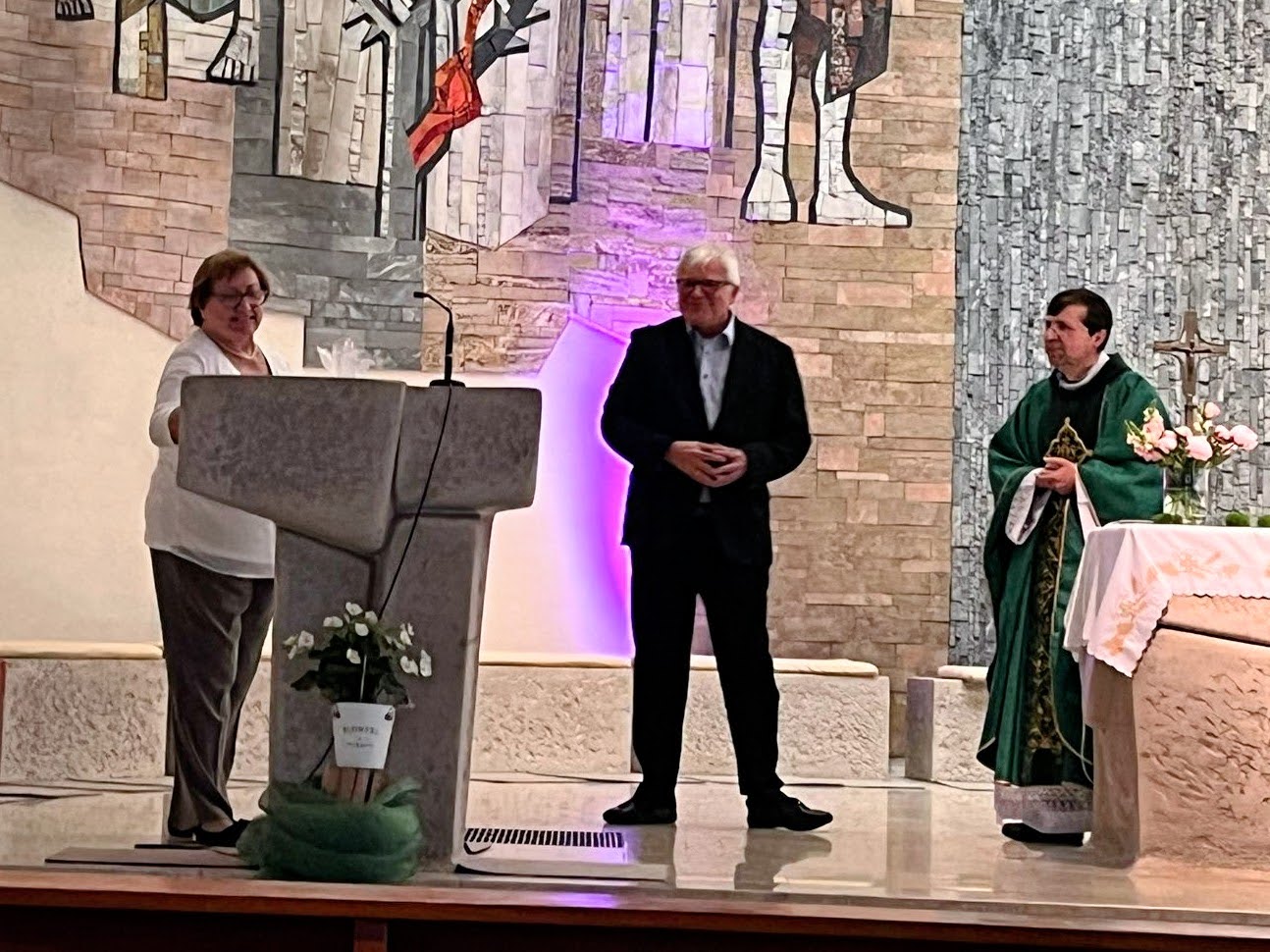 Dank an Pfarrer Lucaci