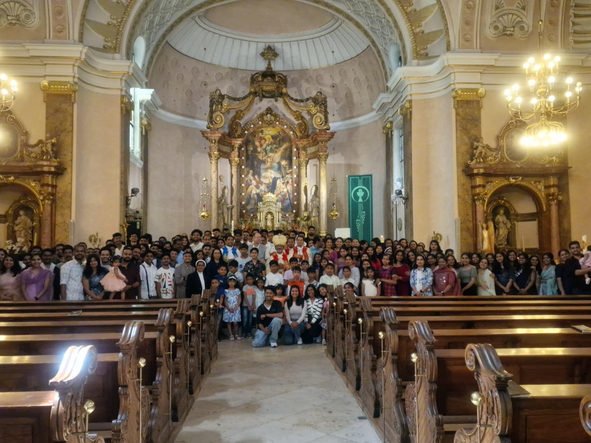 Generalversammlung und Heilige Messe des indischen Jugendkongresses EPIC am Samstag, 06. Juli in St. Marien Offenbach