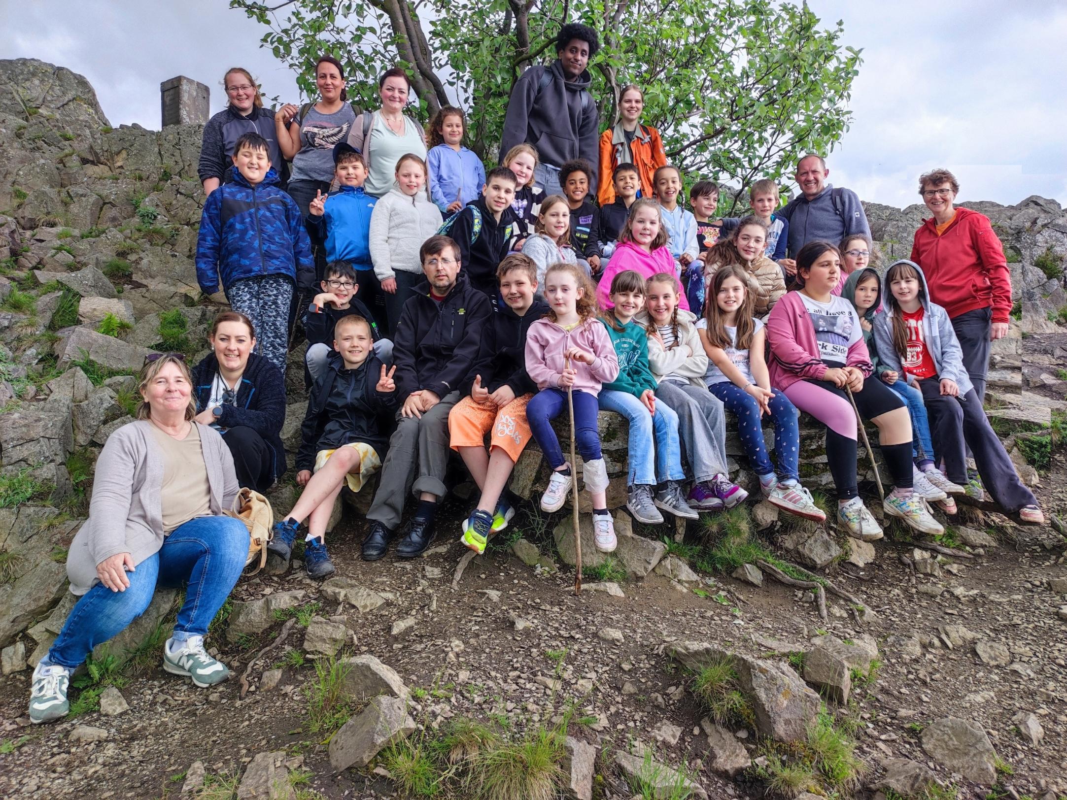 Gruppenbild Wochenende der Kommunionkinder