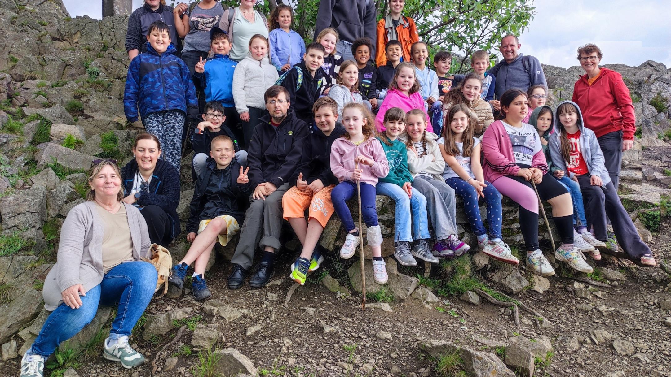 Gruppenbild Wochenende der Kommunionkinder