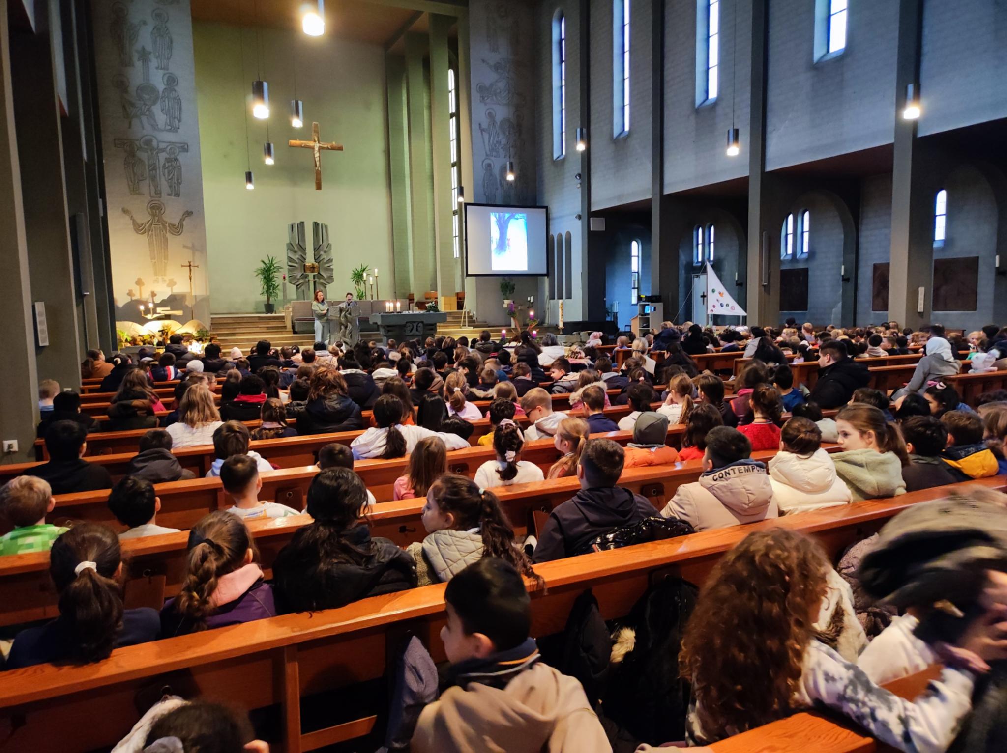 Schulgottesdienst der Humboldtschule