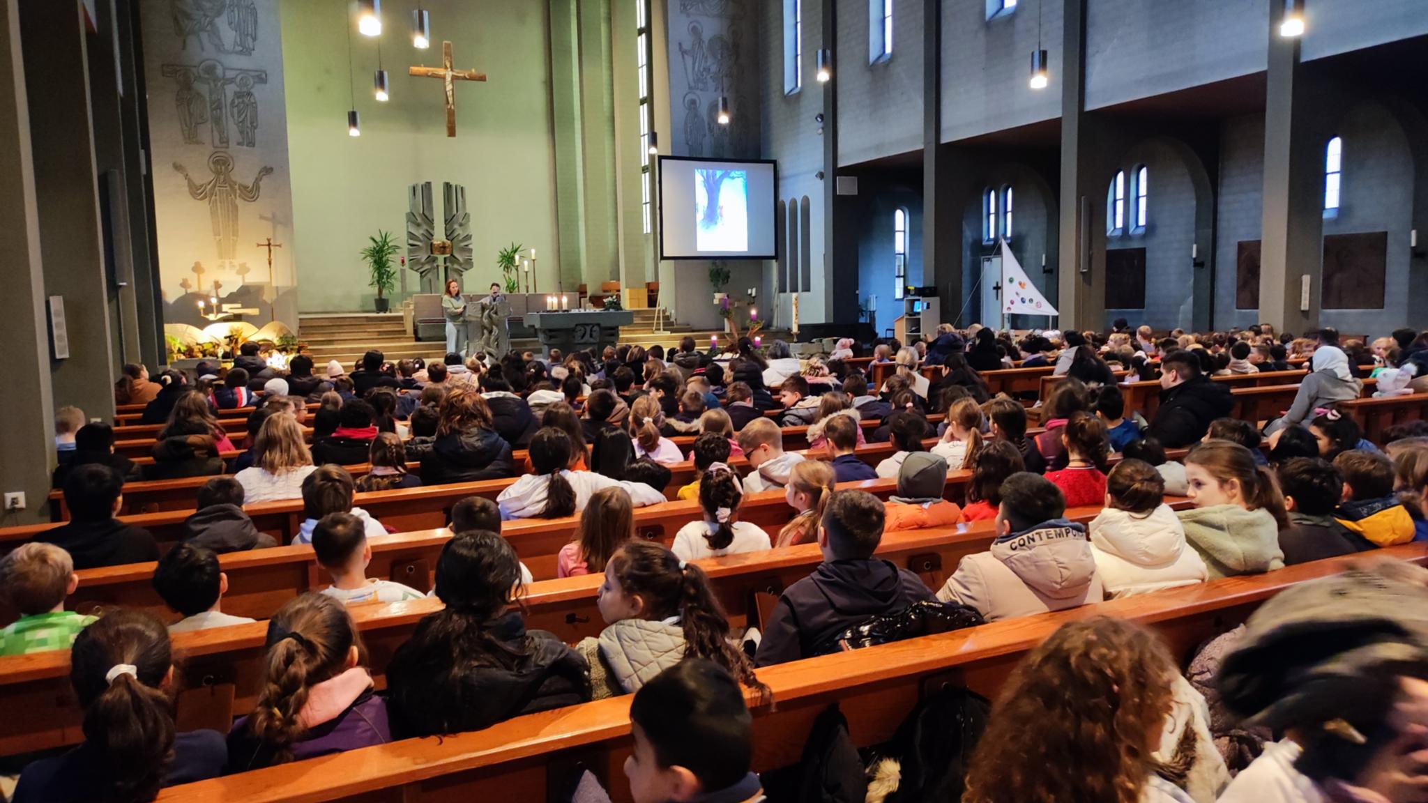 Schulgottesdienst der Humboldtschule