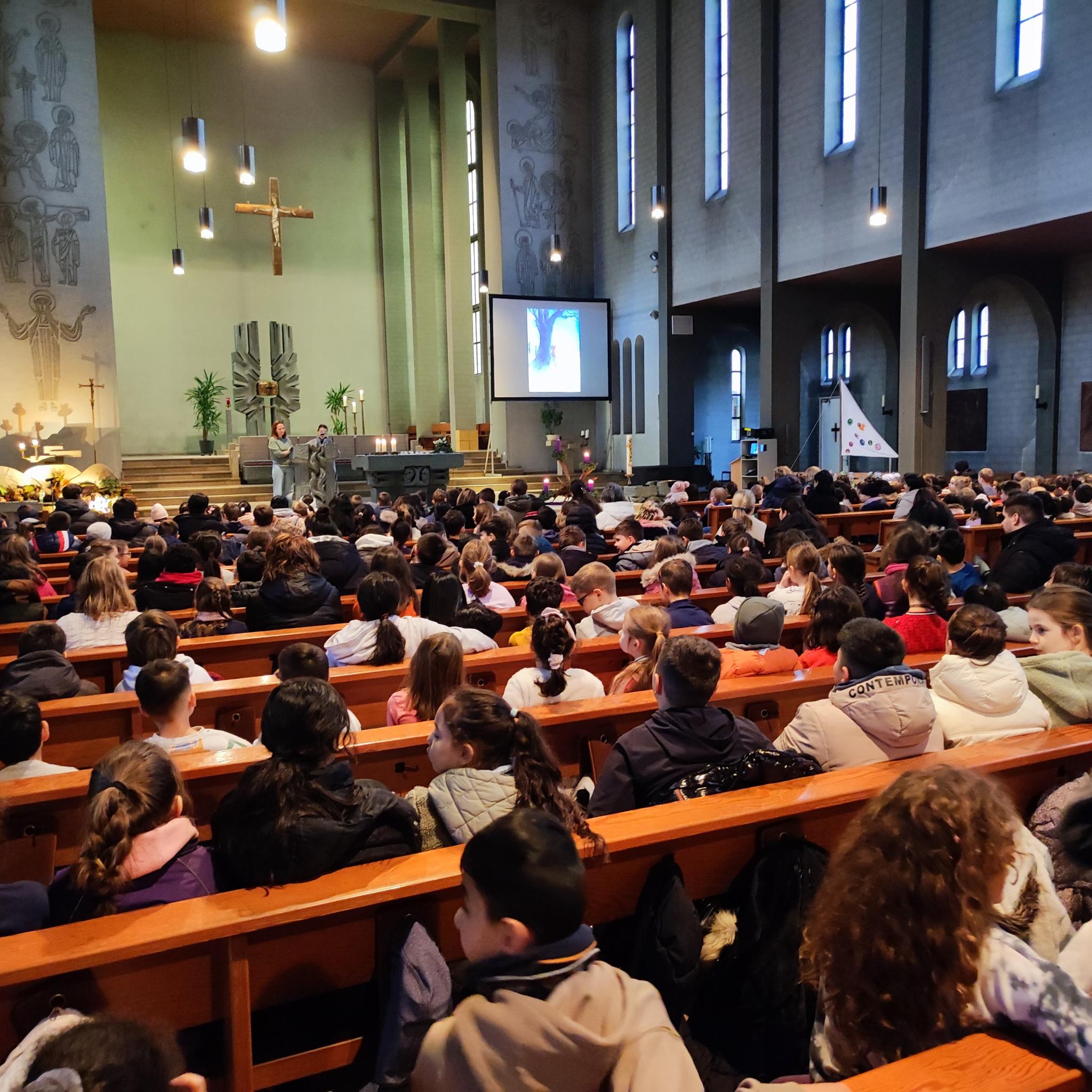 Schulgottesdienst der Humboldtschule