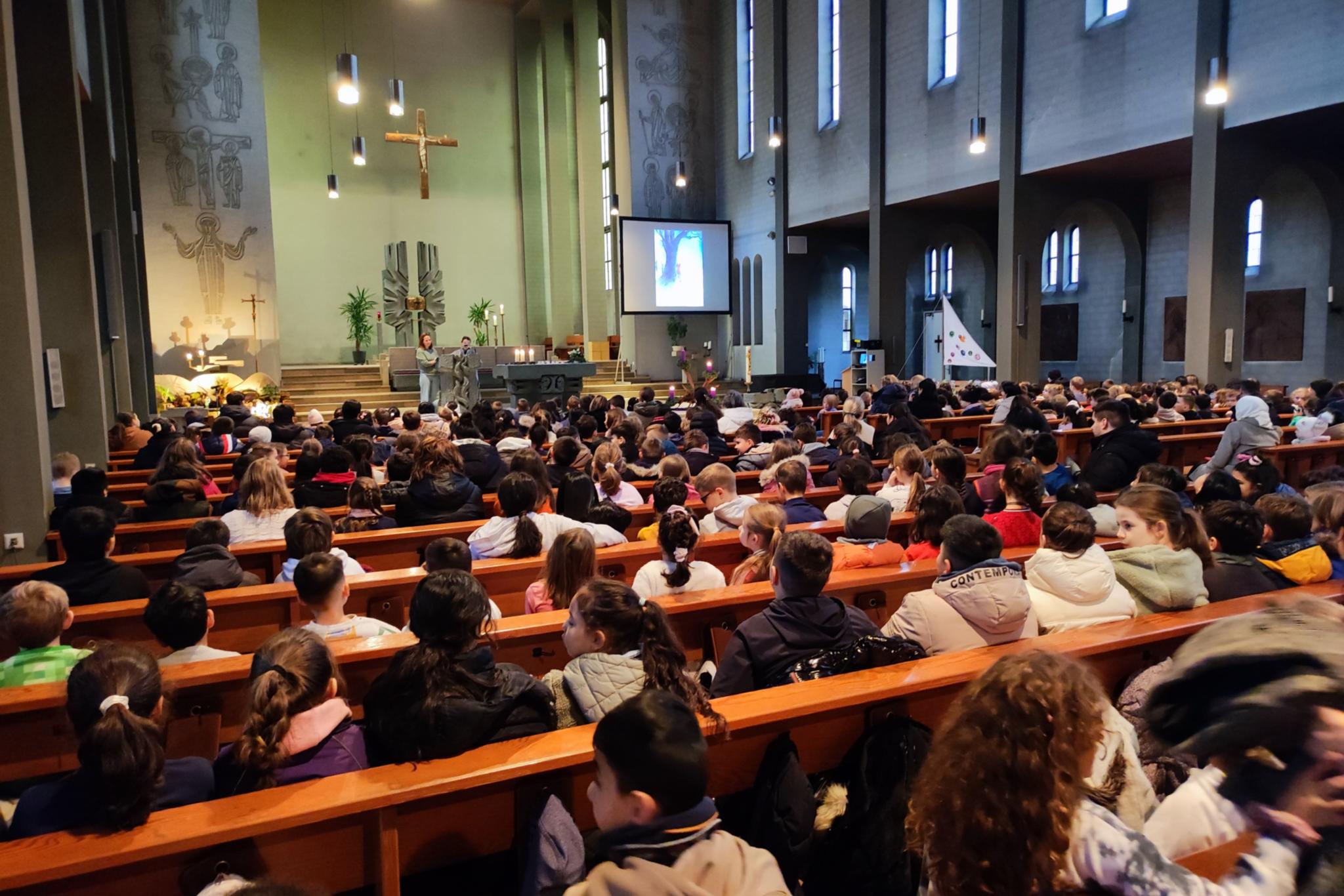 Schulgottesdienst der Humboldtschule