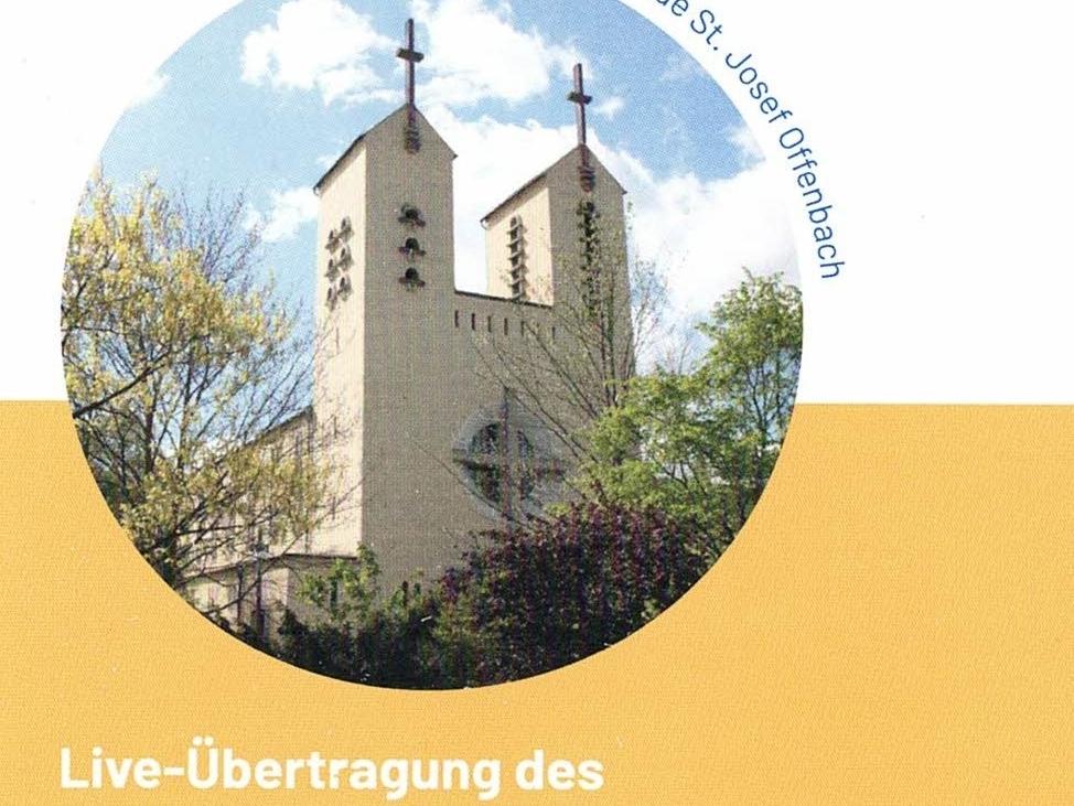 Live-Übertragung des Gründungsgottesdienstes