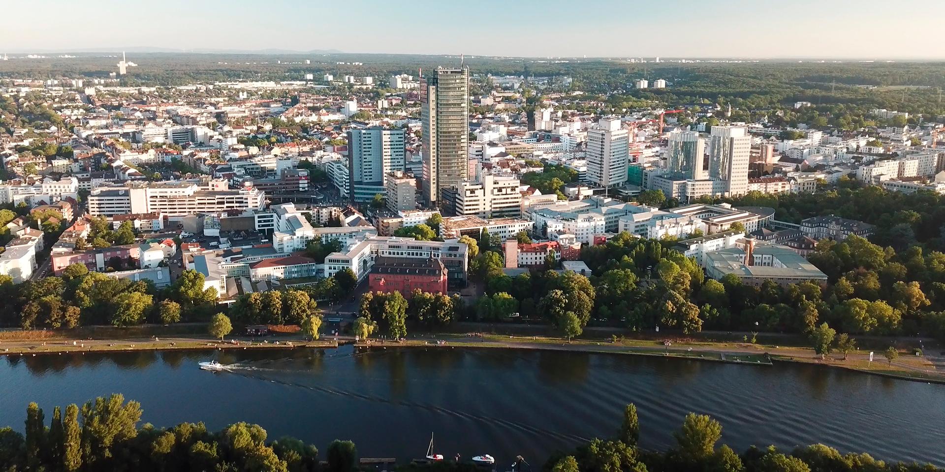 Offenbach am Main von oben