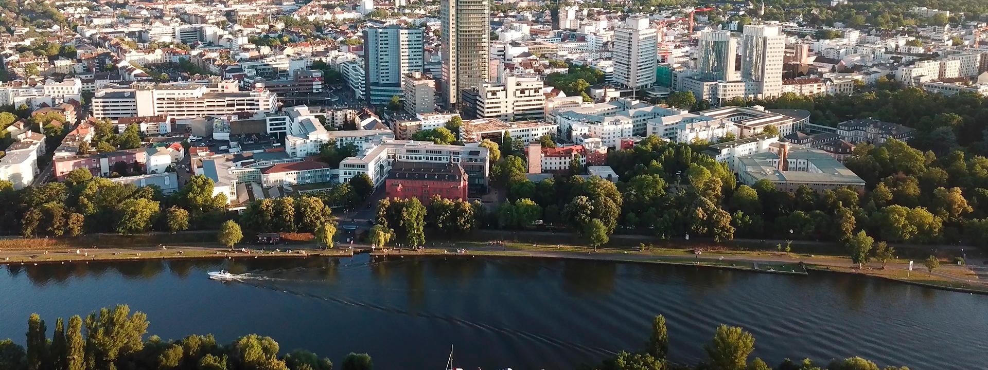 Offenbach am Main von oben