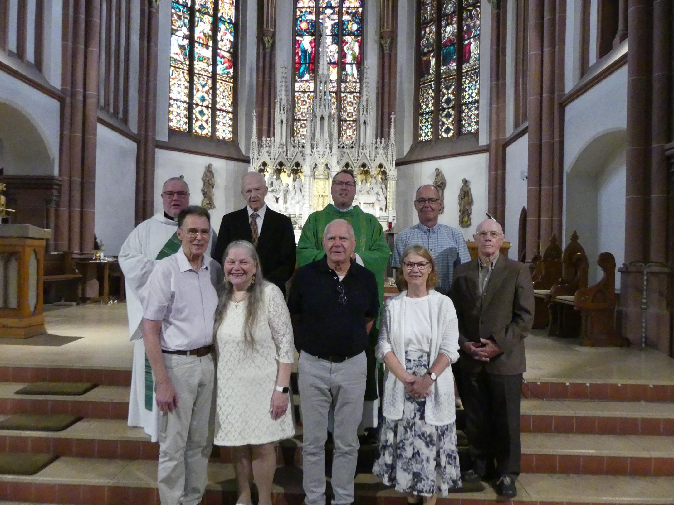 Gruppenbild - Jubelkommunion in St. Pankratius