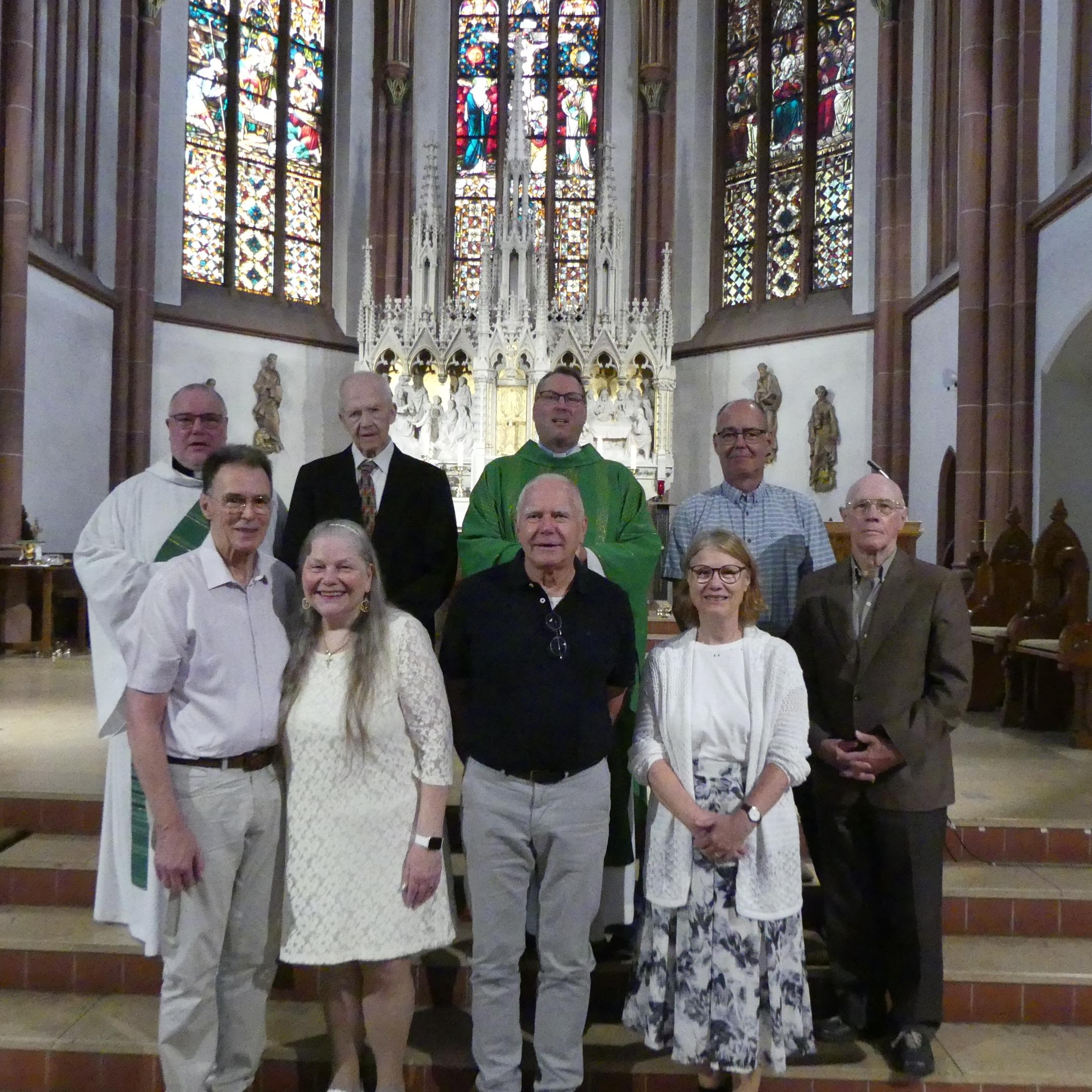 Gruppenbild - Jubelkommunion in St. Pankratius