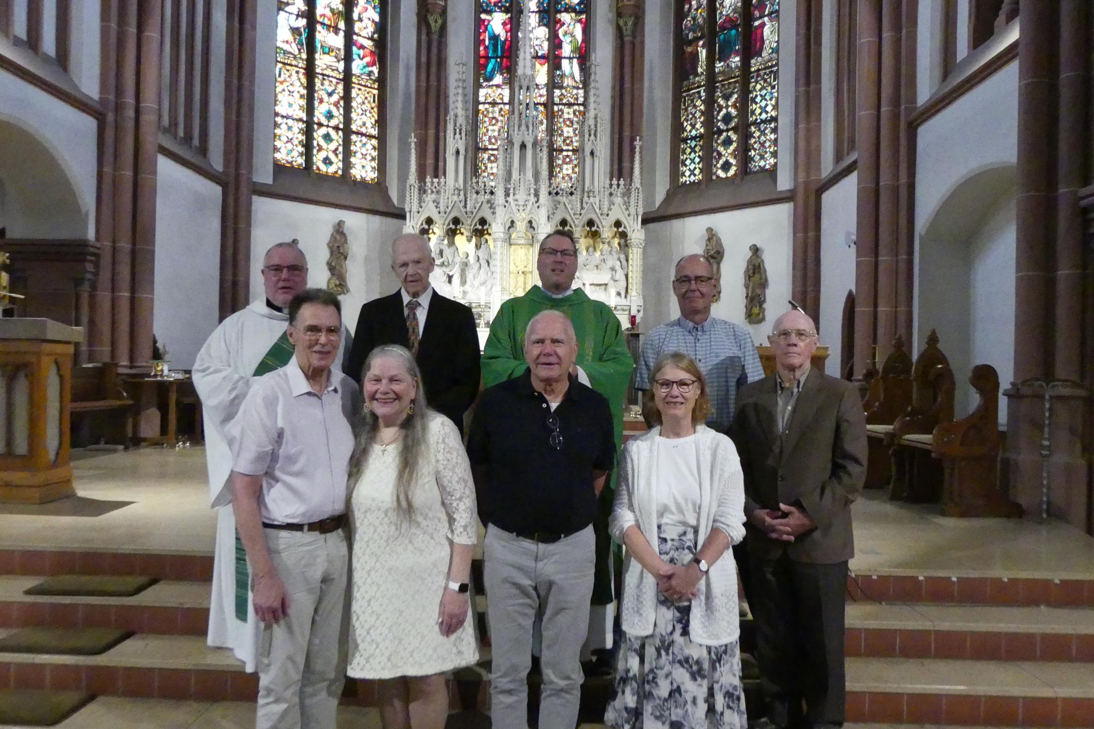 Gruppenbild - Jubelkommunion in St. Pankratius