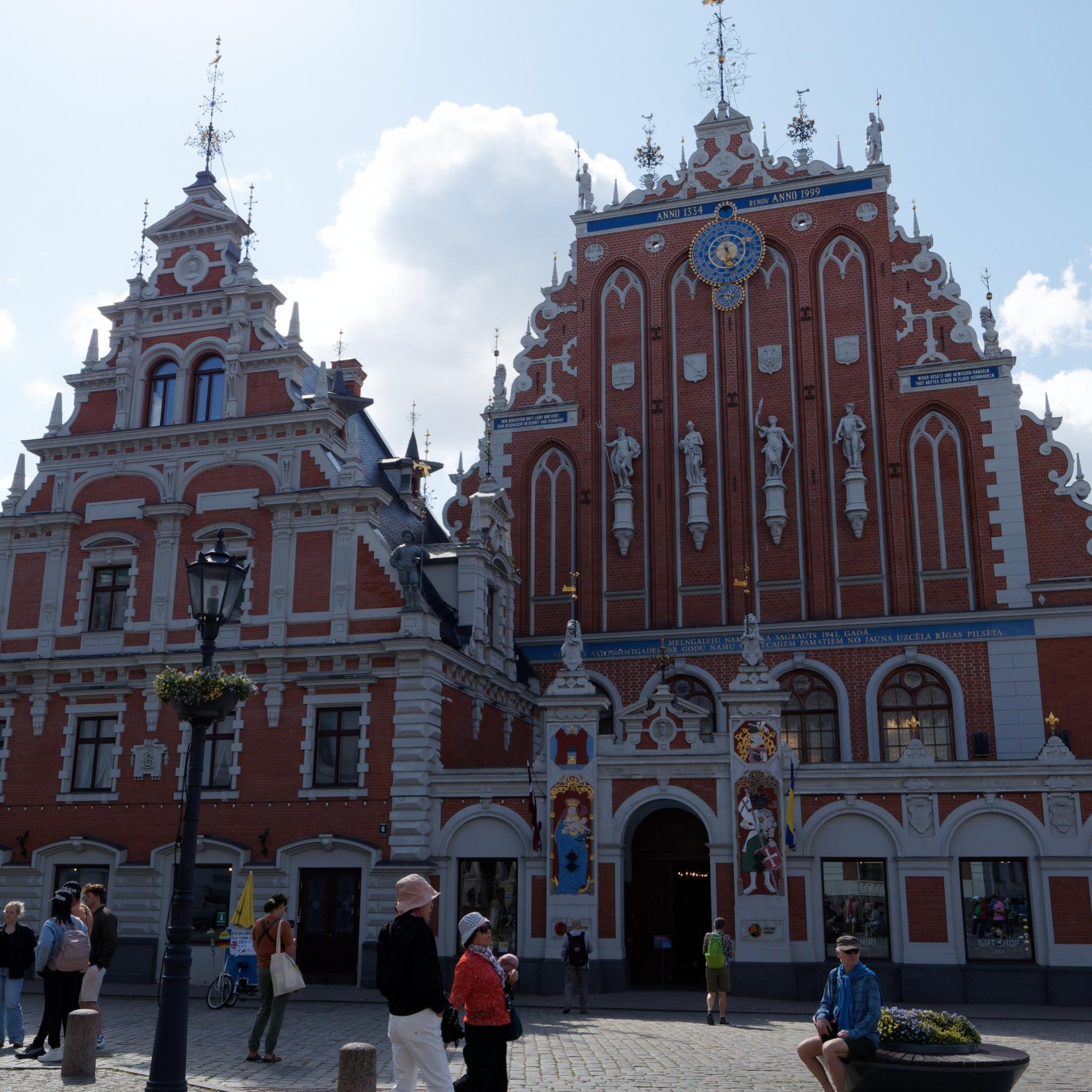 Schwarzhäupterhaus in Riga
