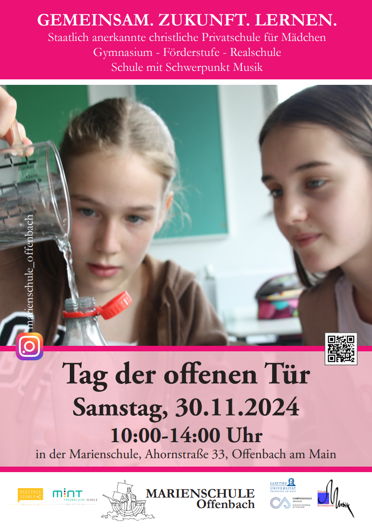 Tag der offenen Tür Marienschule 2024