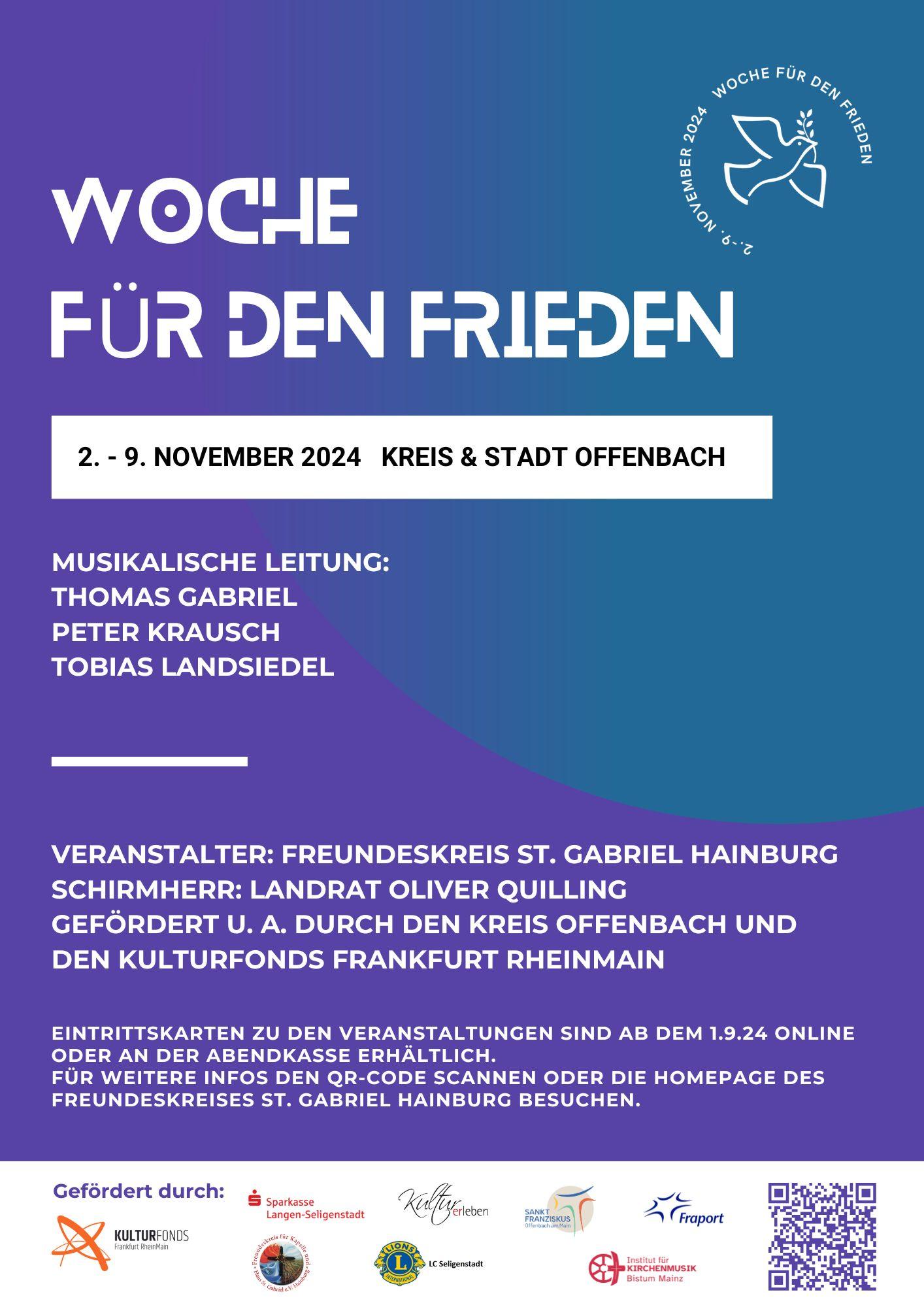 Woche für den Frieden Kreis und Stadt Offenbach