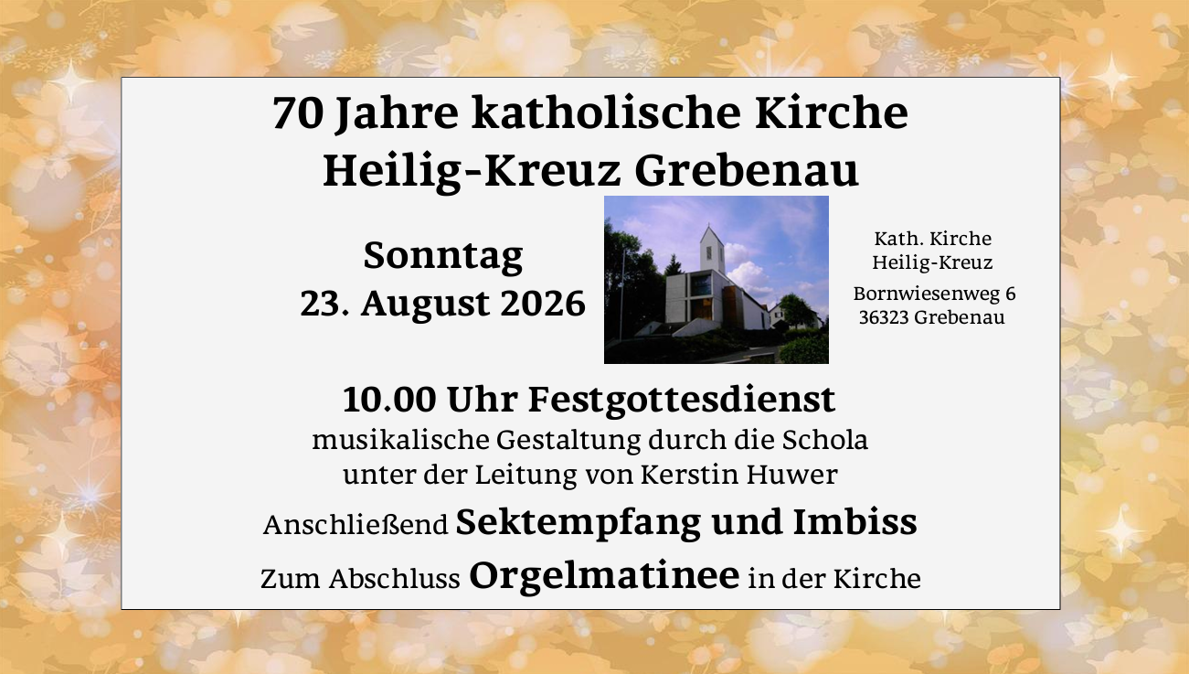 70 Jahre Grebenau