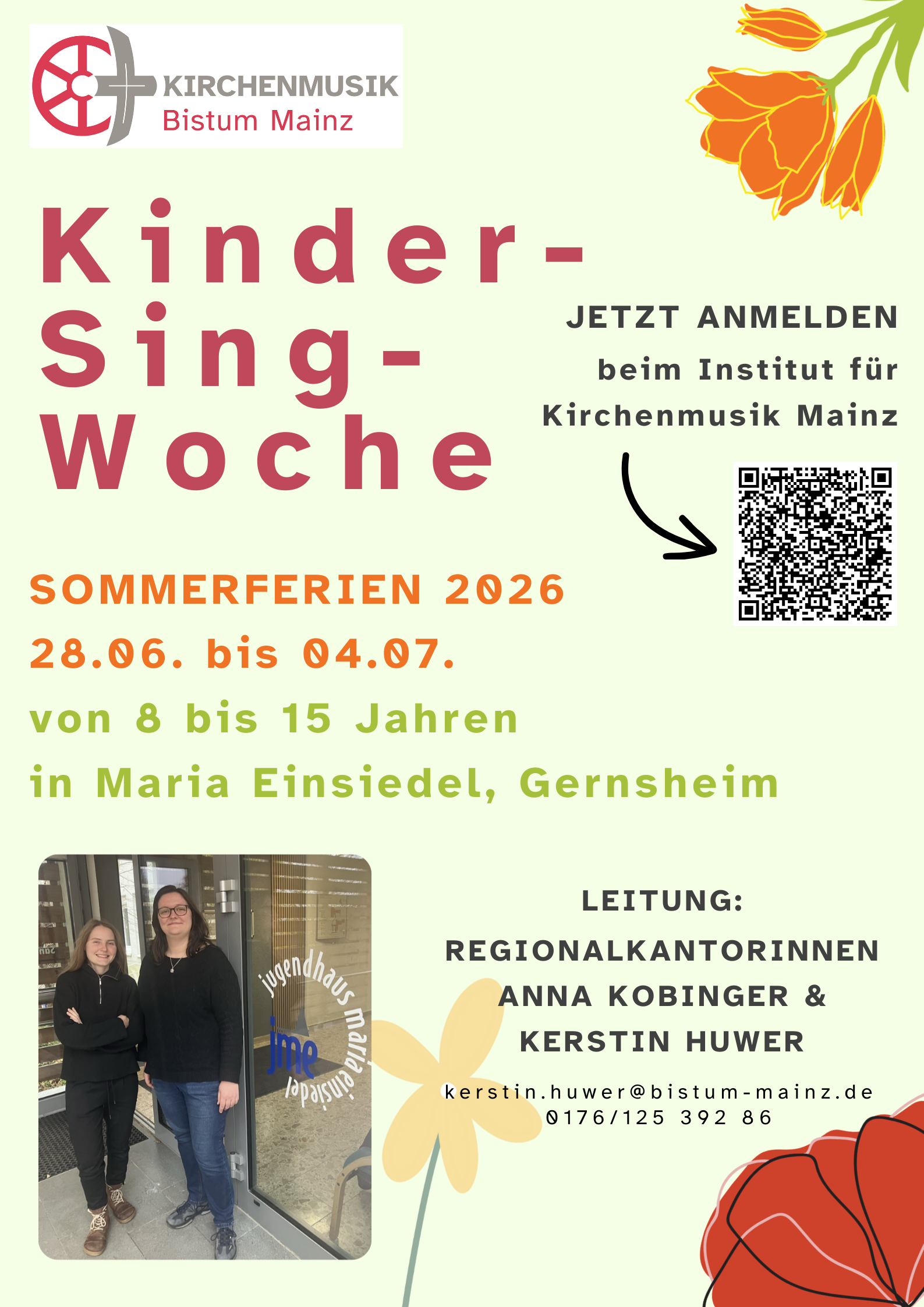 Aushang Kindersingwoche VB