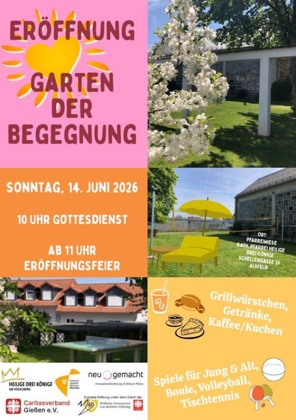 Garten der Begegnung Eröffnung