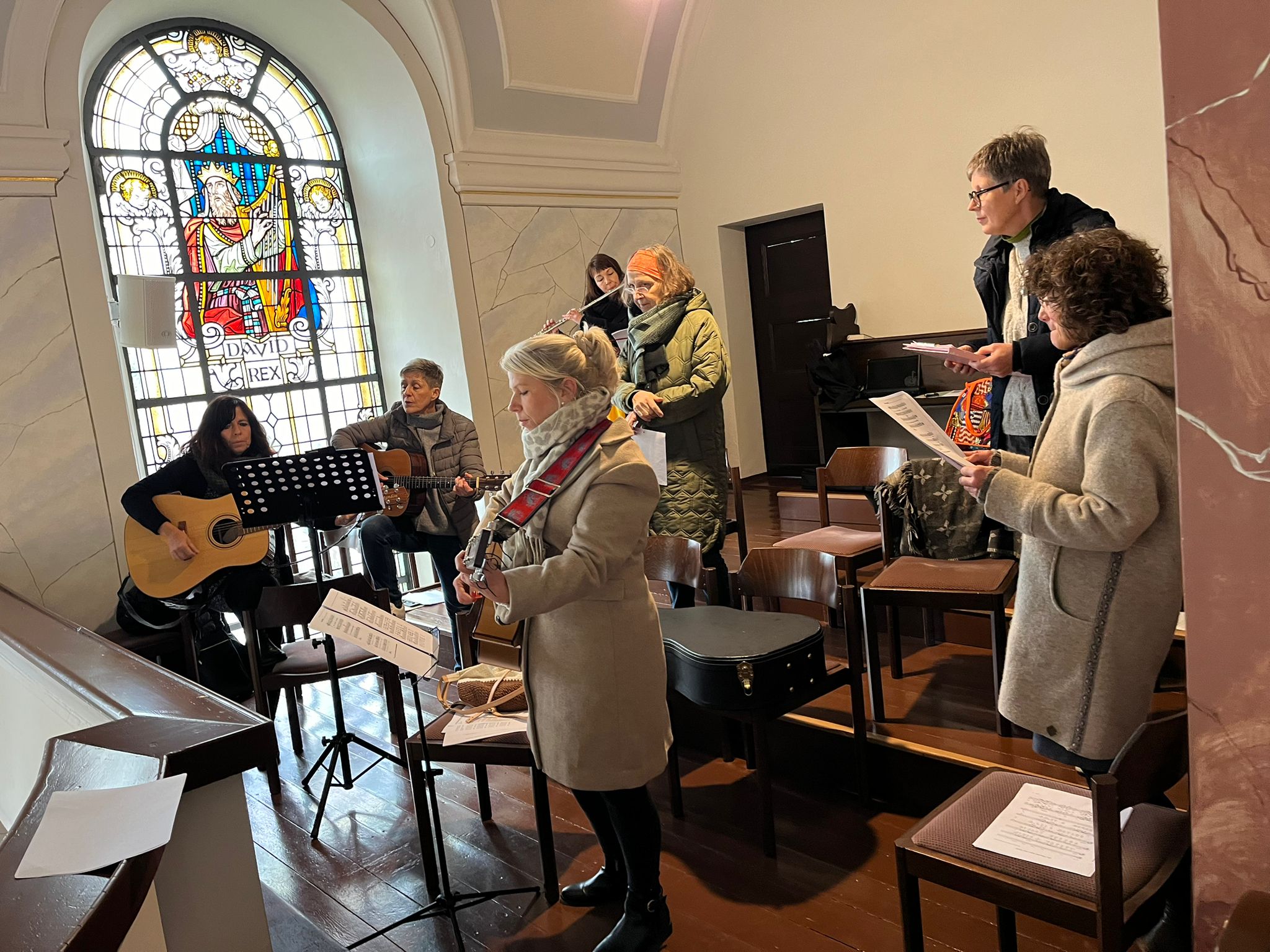 Himmlische Töne bei einem Gottesdienst in Ruhlkirchen
