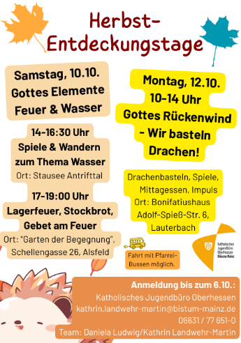 Jugendbüro Herbst 2026