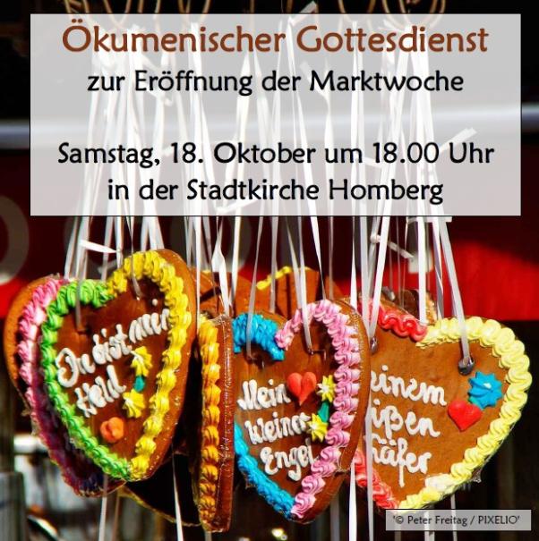Ökum. Gottesdienst Marktwoche