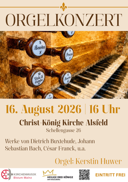 Orgelkonzert 16. August