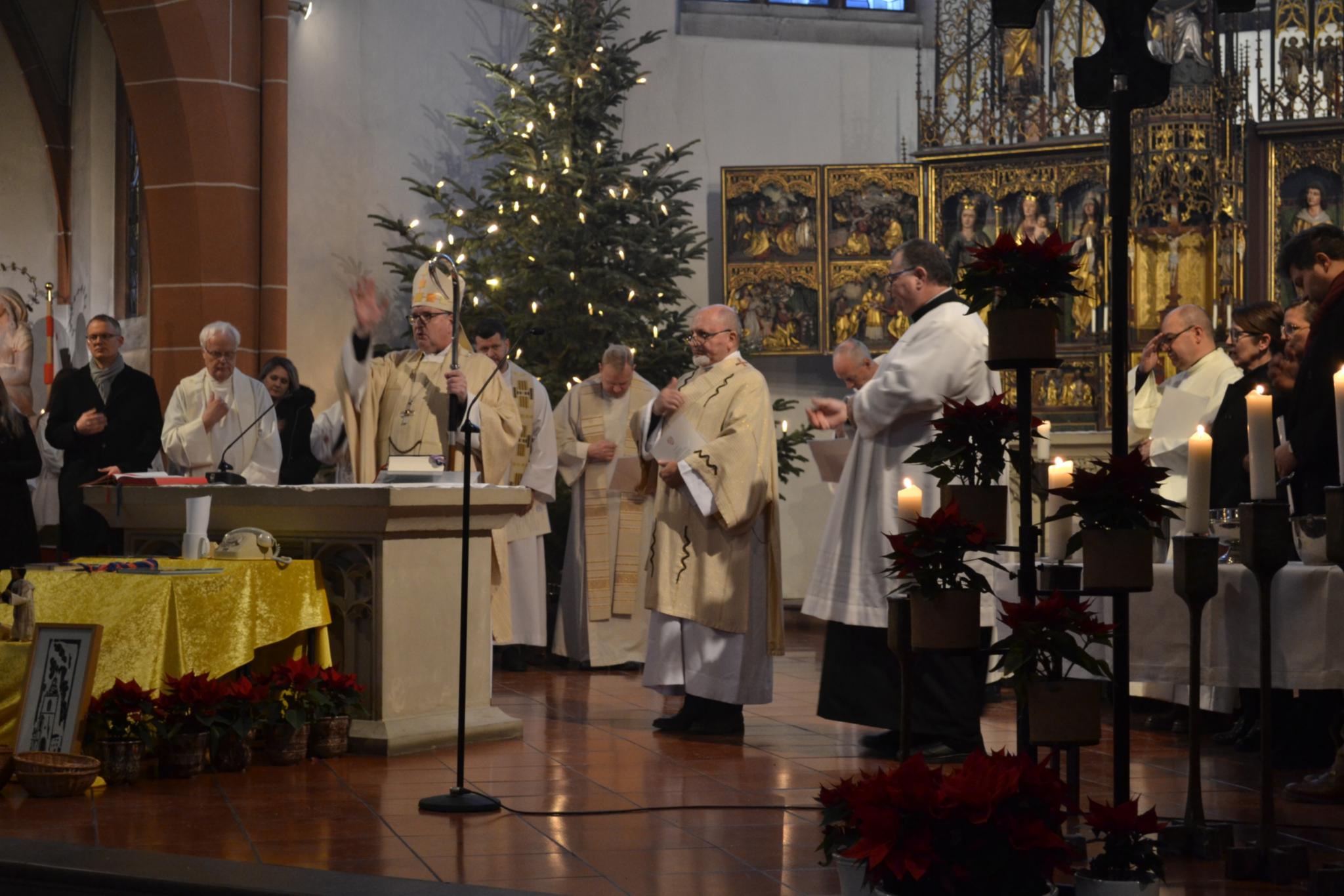 Schlusssegen durch Bischof Kohlgraf