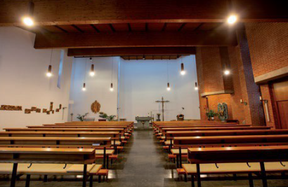 Maria Frieden, innen