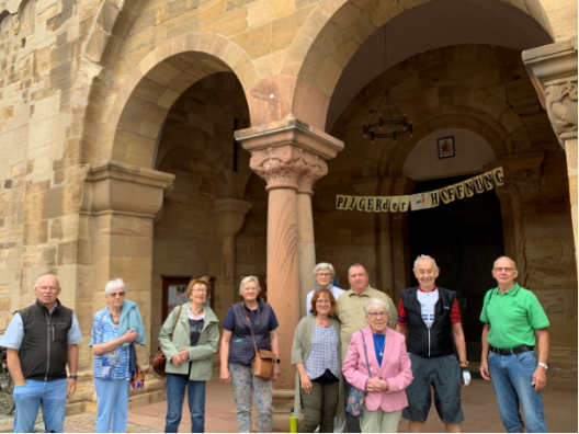 Ankunft Burgholzhausen