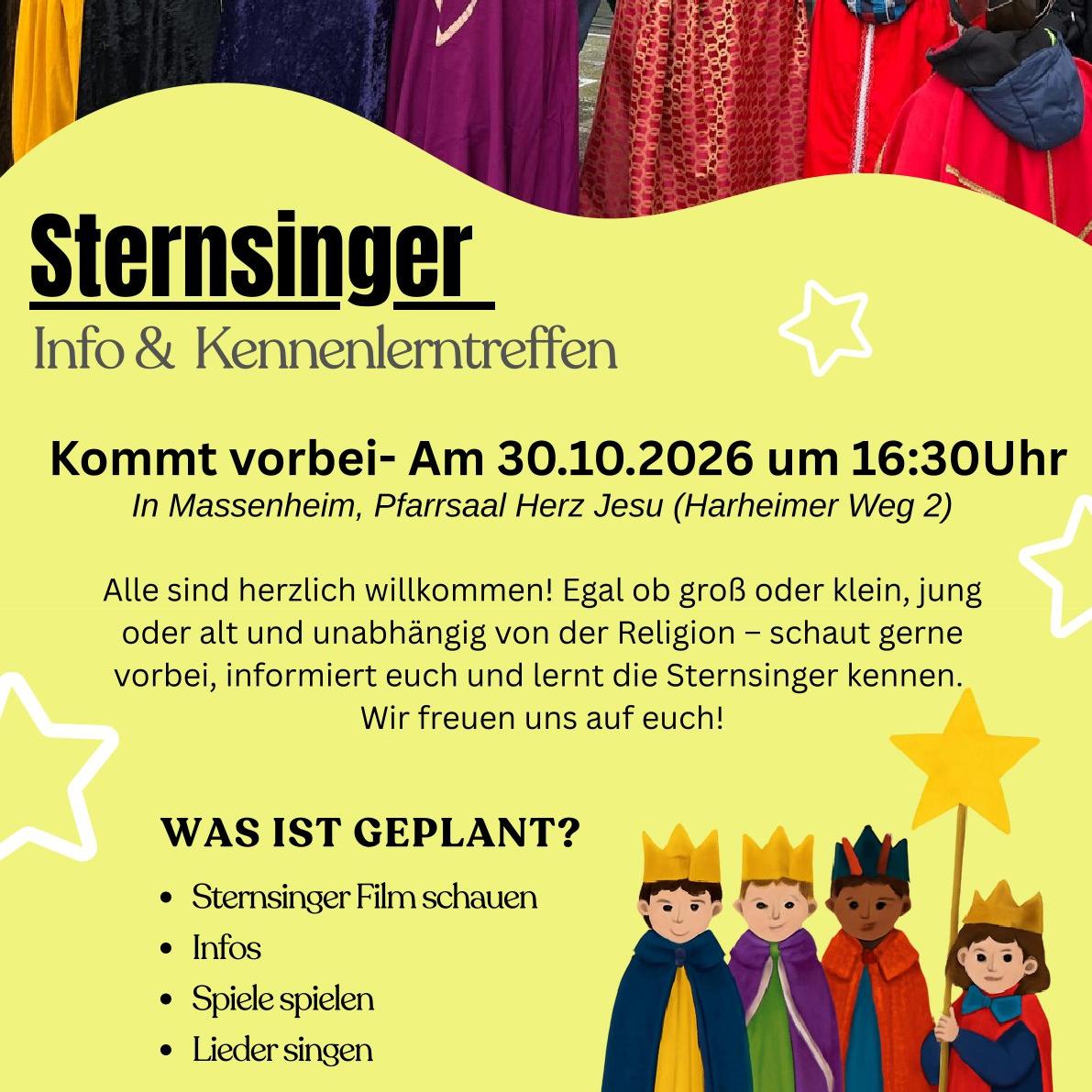 Sternsinger, 30.10.2026-1-2-1