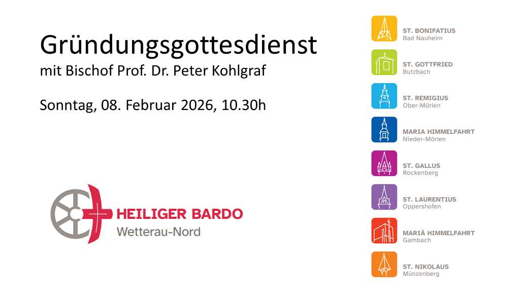 Livestream Gründungsgottesdienst  Hl. Bardo