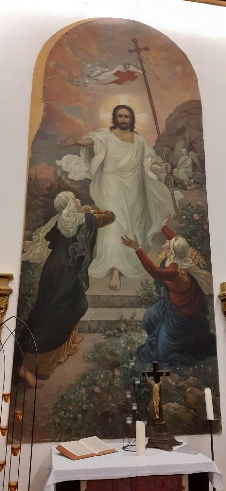 Auferstehung im Raum der Stille, evang. Stadtkirche