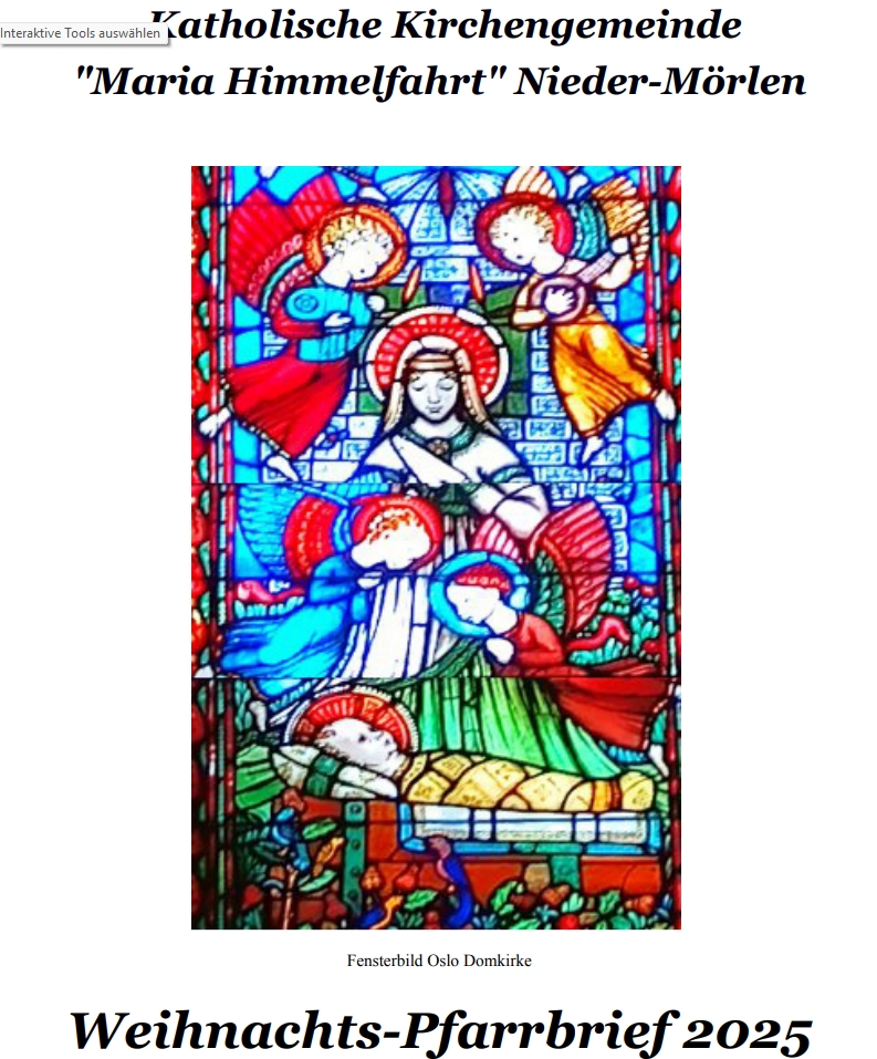 Weihnachtsbrief Nieder Mörlen