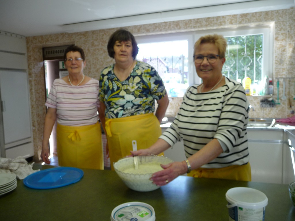 Alles ist vorbereitet.