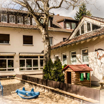 Außenansicht des Montessori-Kinderhauses