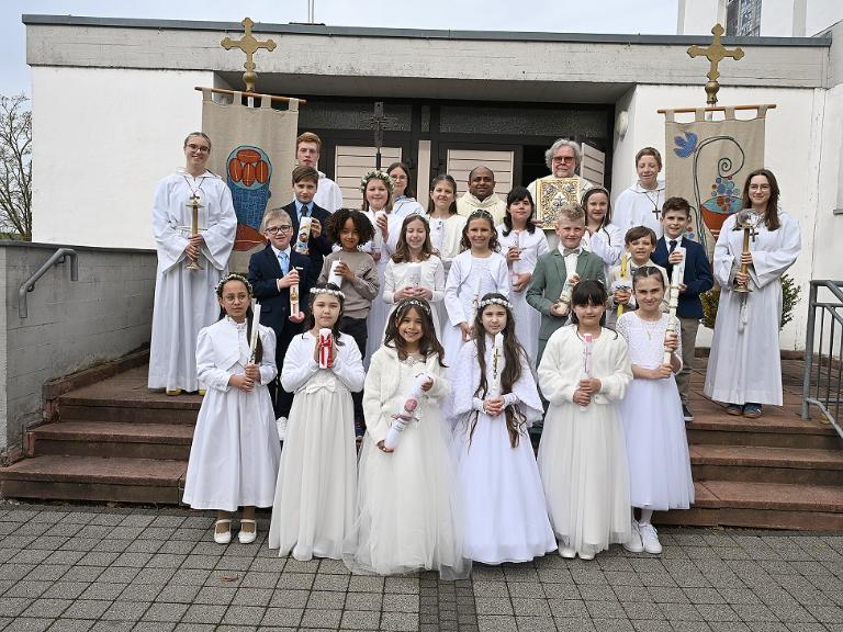 Erstkommunion in St. Gallus 12.04.2026