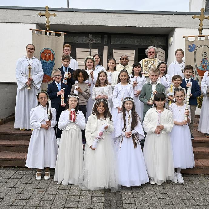 Erstkommunion in St. Gallus 12.04.2026