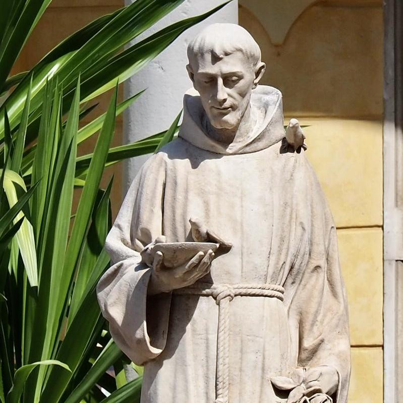 Franz von Assisi-Figur