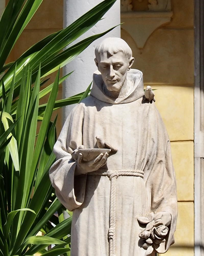 Franz von Assisi-Figur