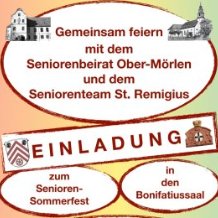 Gemeinsames Sommerfest Seniorenteam St. Remigius u. Seniorenbeirat Ober-Mörlen