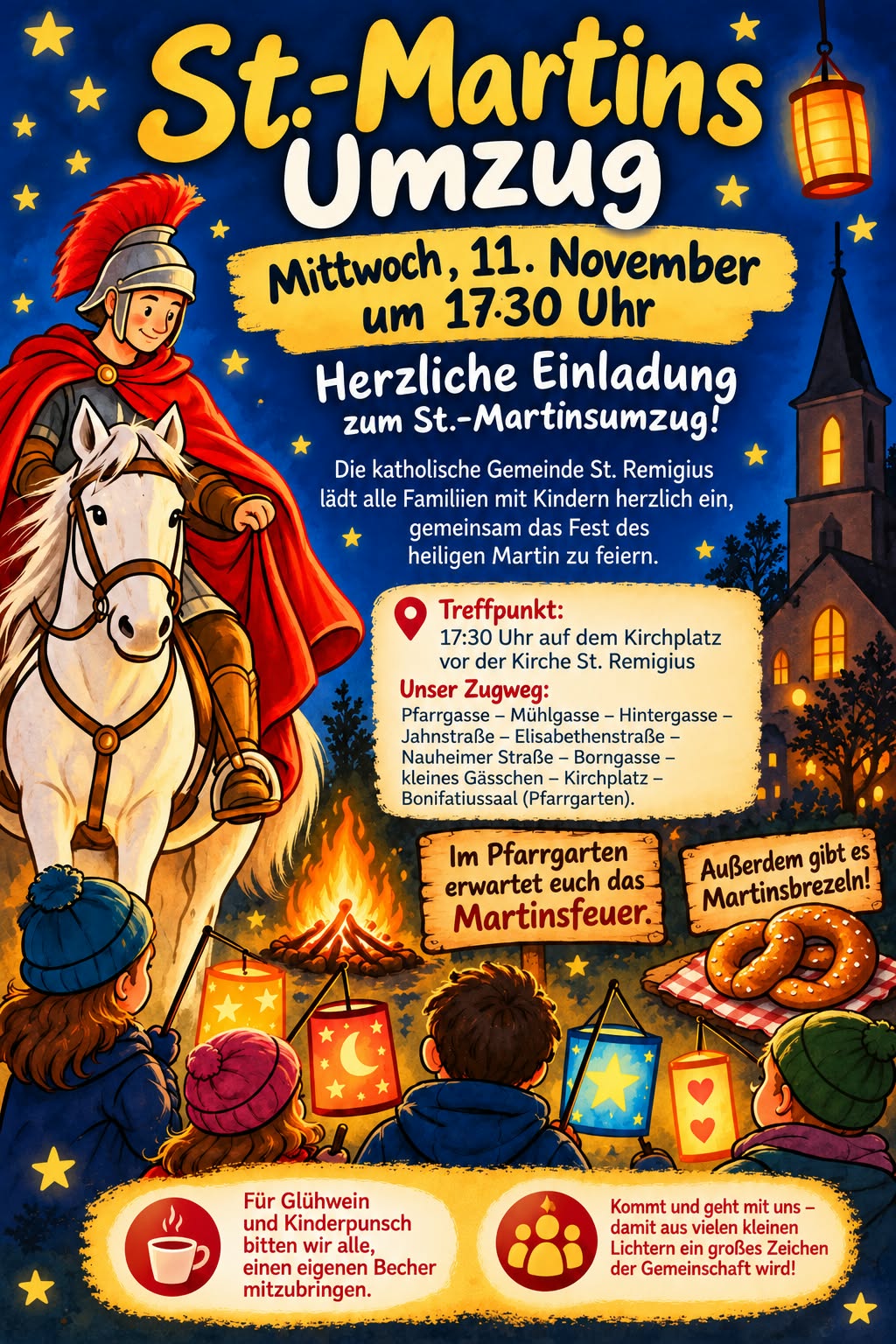 St. Martinsumzug 2026 - St. Remigius Ober-Mörlen