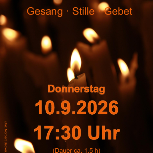 Taize Andacht September 2026